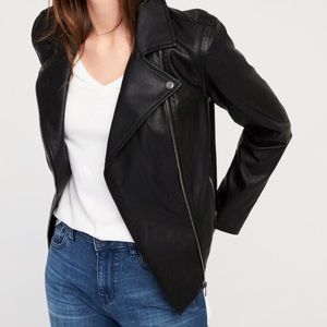 Old Navy Faux Leather Moto Jacket
